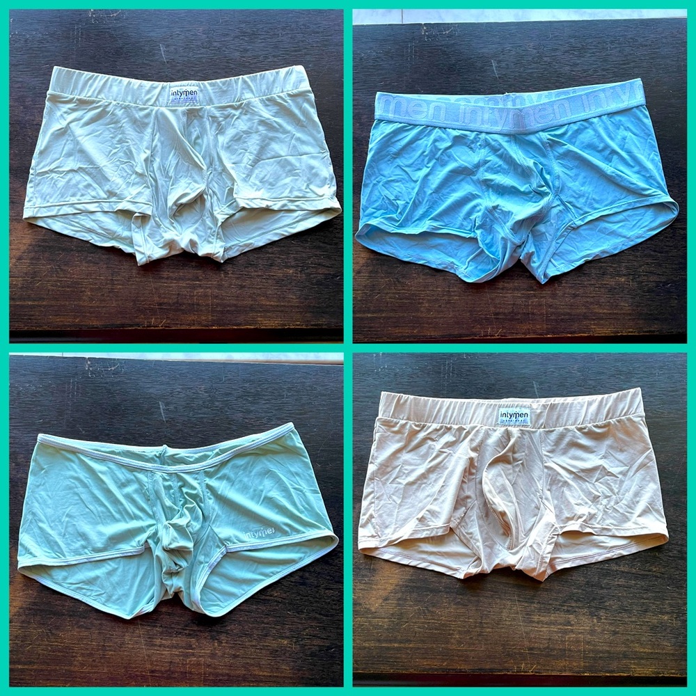 INTYMEN Lot Of 4 Men’s Boxer Briefs/XL